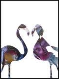 Poster: Flamingo, night, av LIWE