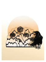 Poster: Flower cloud, av Utgångna produkter