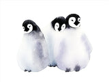 Poster: Fluffiga pingviner, av Cora konst & illustration