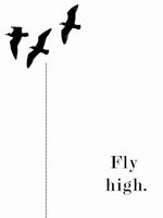 Poster: Fly High, av Anna Mendivil / Gypsysoul