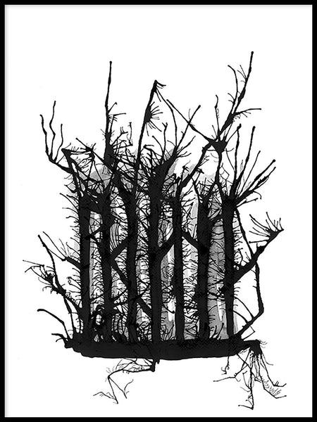 Poster: Forest, av KRISTIN ERSÉUS