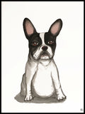 Poster: French Bulldog, av Lindblom of Sweden
