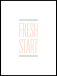 Poster: Fresh Start, pastel, av Esteban Donoso