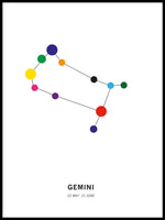 Poster: Gemini, av Paperago