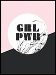 Poster: Girlpower, av Anna Mendivil / Gypsysoul