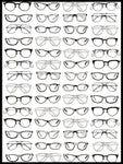 Poster: Glasses, av Utgångna produkter