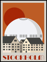 Poster: Globen, av Martin Bergman