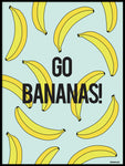 Poster: Go Bananas!, av Fröken Form