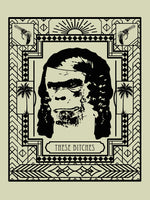 Poster: Gorilla Brades Grey, av Grafiska huset