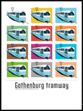 Poster: Gothenburg Tramway, av Utgångna produkter