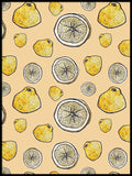Poster: Gul citron, av Fia-Maria
