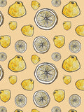 Poster: Gul citron, av Fia-Maria