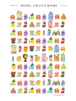 Poster: Home Sweet Home, av Annas Design & Illustration