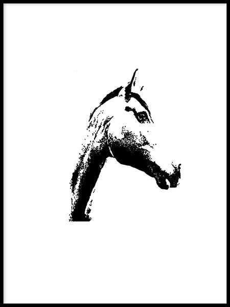 Poster: Horse, av Sofie Staffans-Lytz