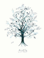 Poster: Human Tree, av Toril Bækmark