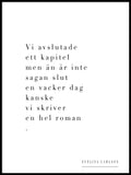 Poster: Inte för alltid, av EVELINA CARLSON x ELIN JÖNINGER