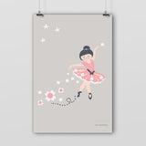Poster: Just Dance, rosa, av Utgångna produkter