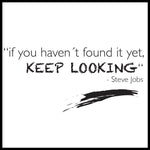 Poster: Keep looking, av Utgångna produkter