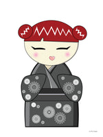 Poster: Kokeshi Dolls #11, av PIEL Design