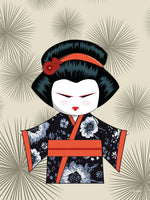 Poster: Kokeshi Dolls #79, av PIEL Design