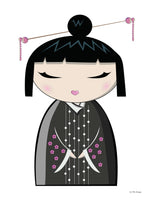 Poster: Kokeshi Dolls #9, av PIEL Design