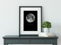 Poster: La Luna, av Anna Mendivil / Gypsysoul
