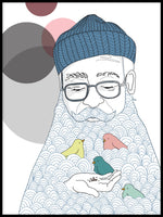 Poster: Lay Eggs in Gramps Beard, av Utgångna produkter