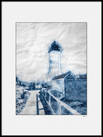 Poster: Lines II: Lighthouse New England, av A chapter 5 - Caro-lines