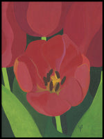 Poster: Liten röd tulpan, av Yvonnes galleri