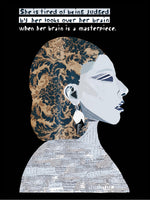 Poster: Looks over brain, av Engdahldesign
