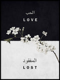 Poster: Love Lost, av Grafiska huset