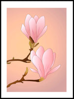 Poster: Magnolia, av Jeanett Silwärn