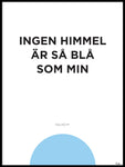 Poster: Malmö FF Ingen himmel är så blå som min, av Tim Hansson