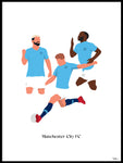 Poster: Manchester City FC, av Tim Hansson