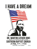 Poster: Martin Luther King - I Have A Dream, av Utgångna produkter
