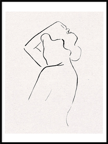Poster: Miss Monroe, av Cora konst & illustration