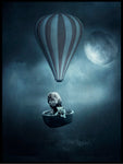 Poster: Moonlight drive, av LO Art Design