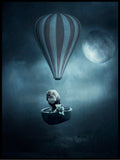 Poster: Moonlight drive, av LO Art Design