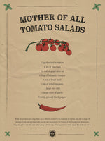 Poster: Mother of all Tomato Salads, av Utgångna produkter