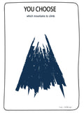 Poster: Mountain, av Sofie Staffans-Lytz