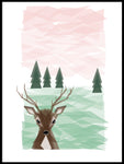 Poster: My Deer Forest, av ANNABOYE