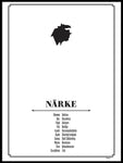 Poster: Närke, av Caro-lines
