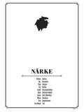 Poster: Närke, av Caro-lines