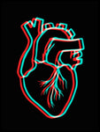 Poster: Neon Heart, av Grafiska huset