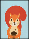 Poster: Nutty Squirrel, av Utgångna produkter
