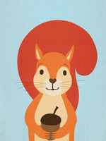 Poster: Nutty Squirrel, av Utgångna produkter