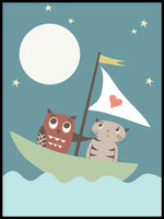 Poster: Owl and pussycat, av Utgångna produkter
