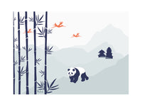 Poster: Panda Blue, av Utgångna produkter