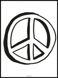 Poster: Peace, av Utgångna produkter
