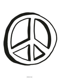 Poster: Peace, av Utgångna produkter